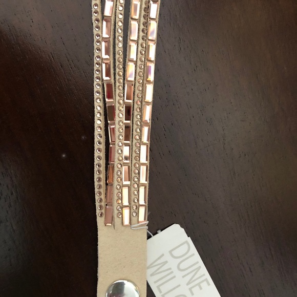 Dune and willow genuine leather wrap bracelet - Picture 4 of 7